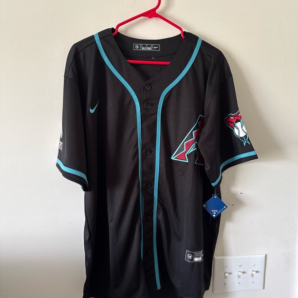 Nike Other - Nike Black and Teal Men's Jersey